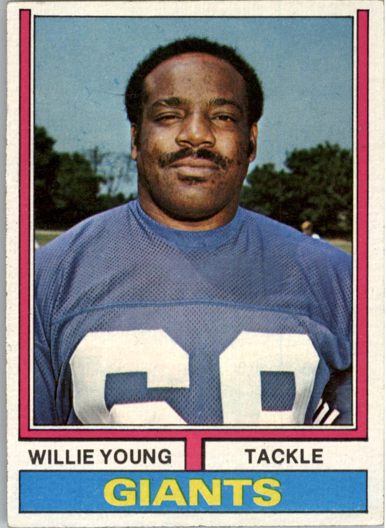 1974 Topps #154 Willie Young