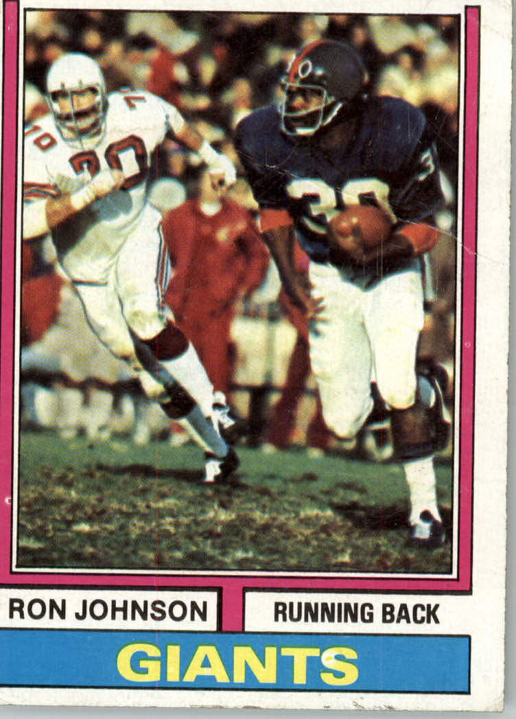1974 Topps #180 Ron Johnson