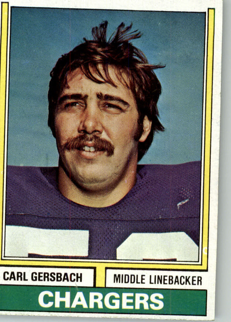 1974 Topps #202 Carl Gersbach RC