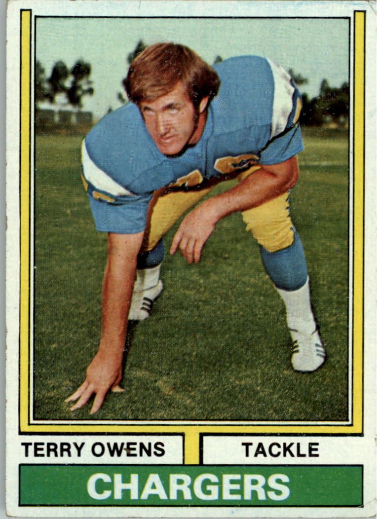 1974 Topps #228 Terry Owens