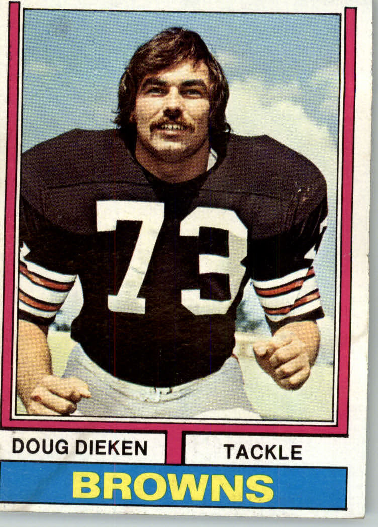 1974 Topps #263 Doug Dieken RC