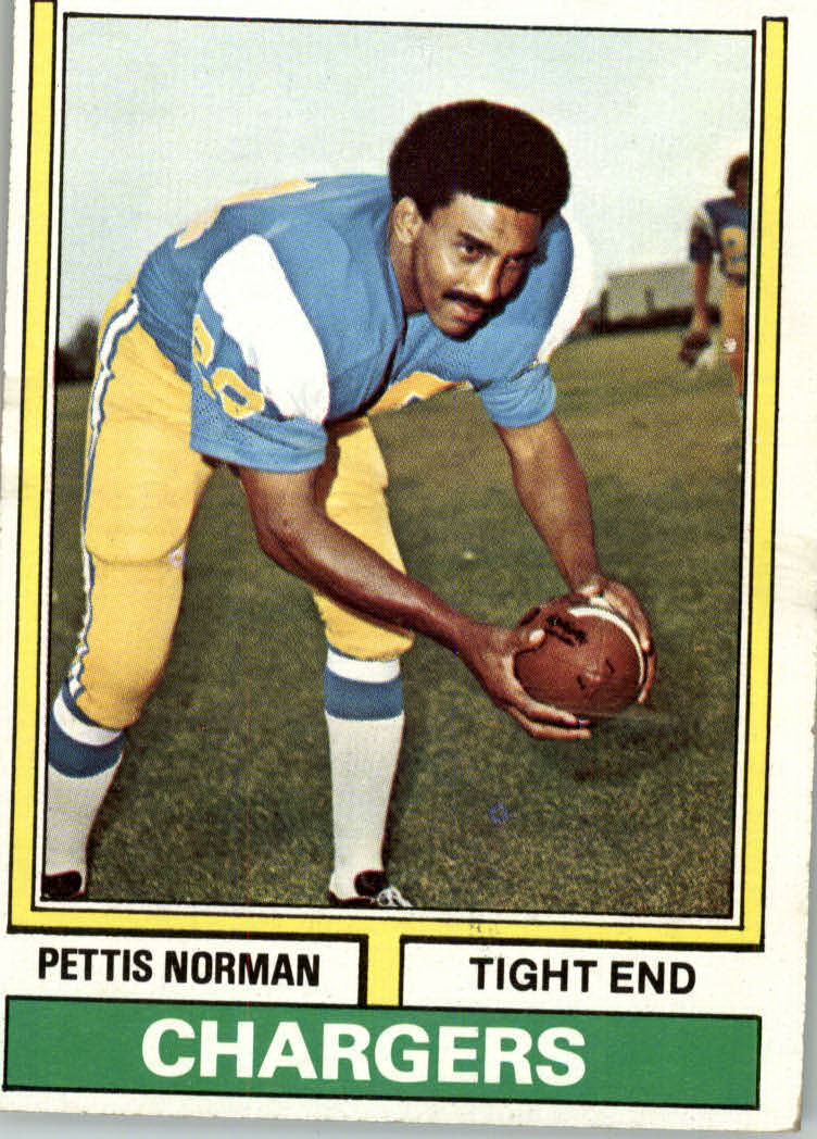 1974 Topps #307 Pettis Norman