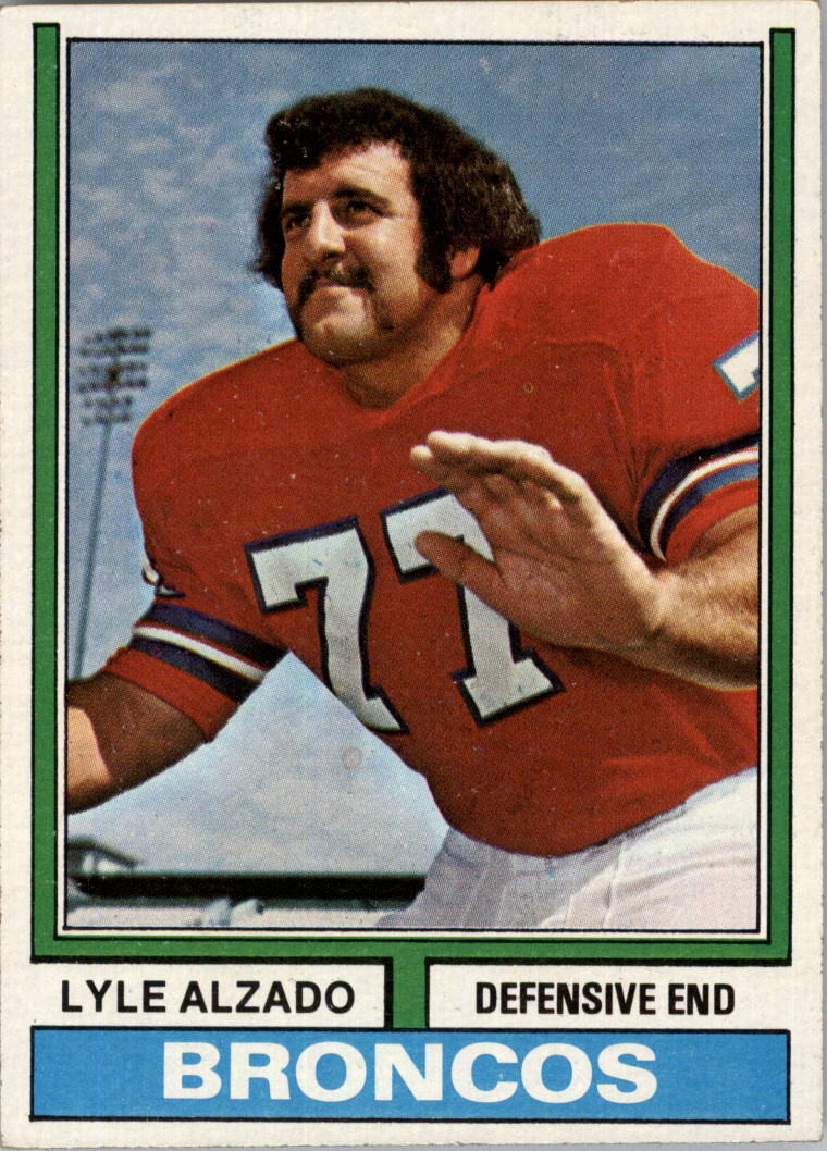 Lyle Alzado Card 1974 Topps #321