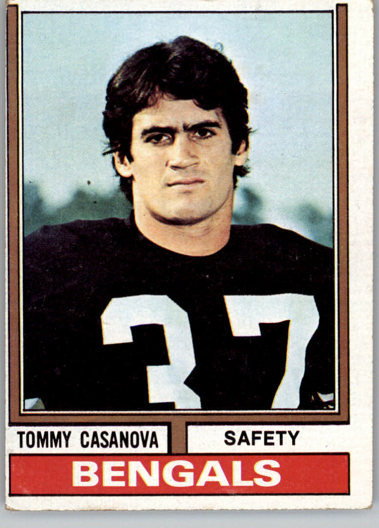 1974 Topps #347 Tommy Casanova