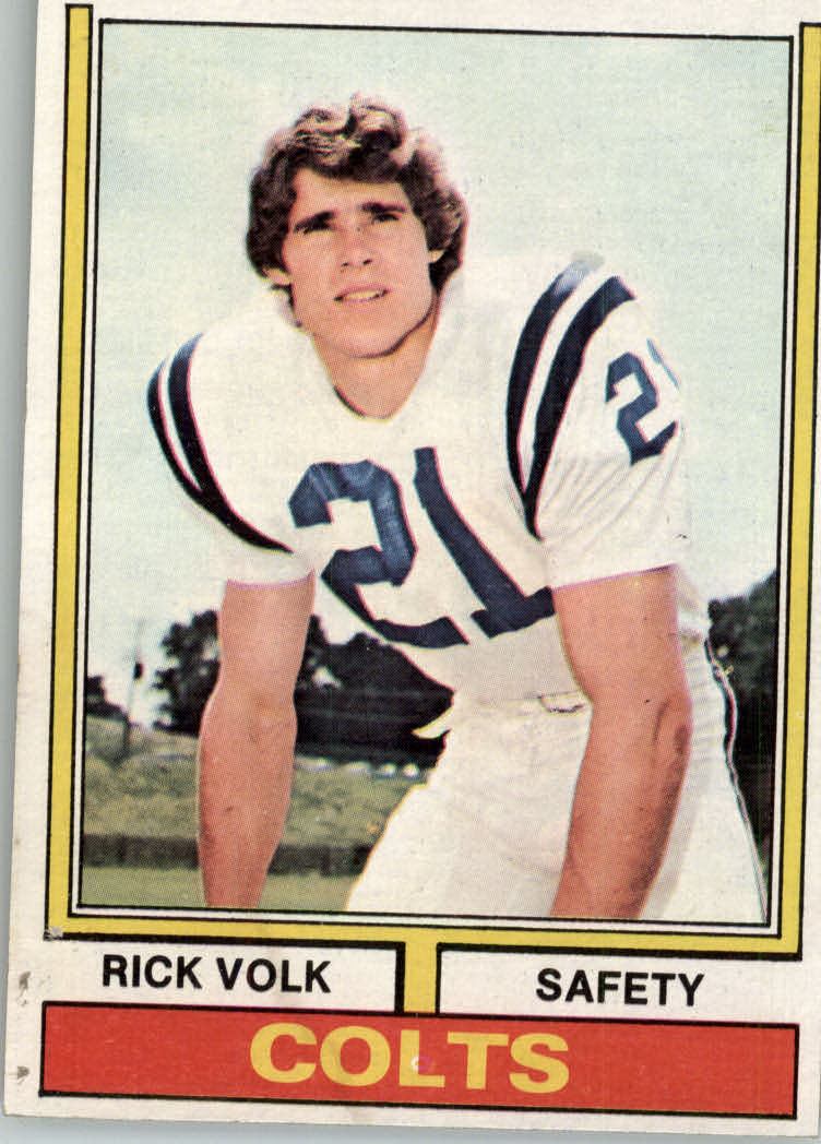 1974 Topps #360 Rick Volk