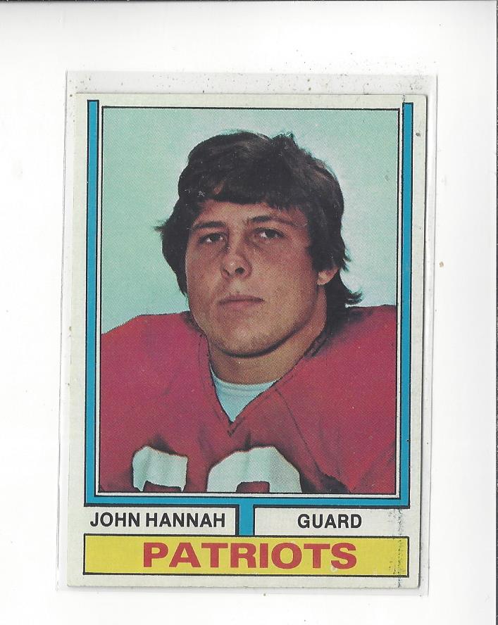 1974 Topps #383 John Hannah RC