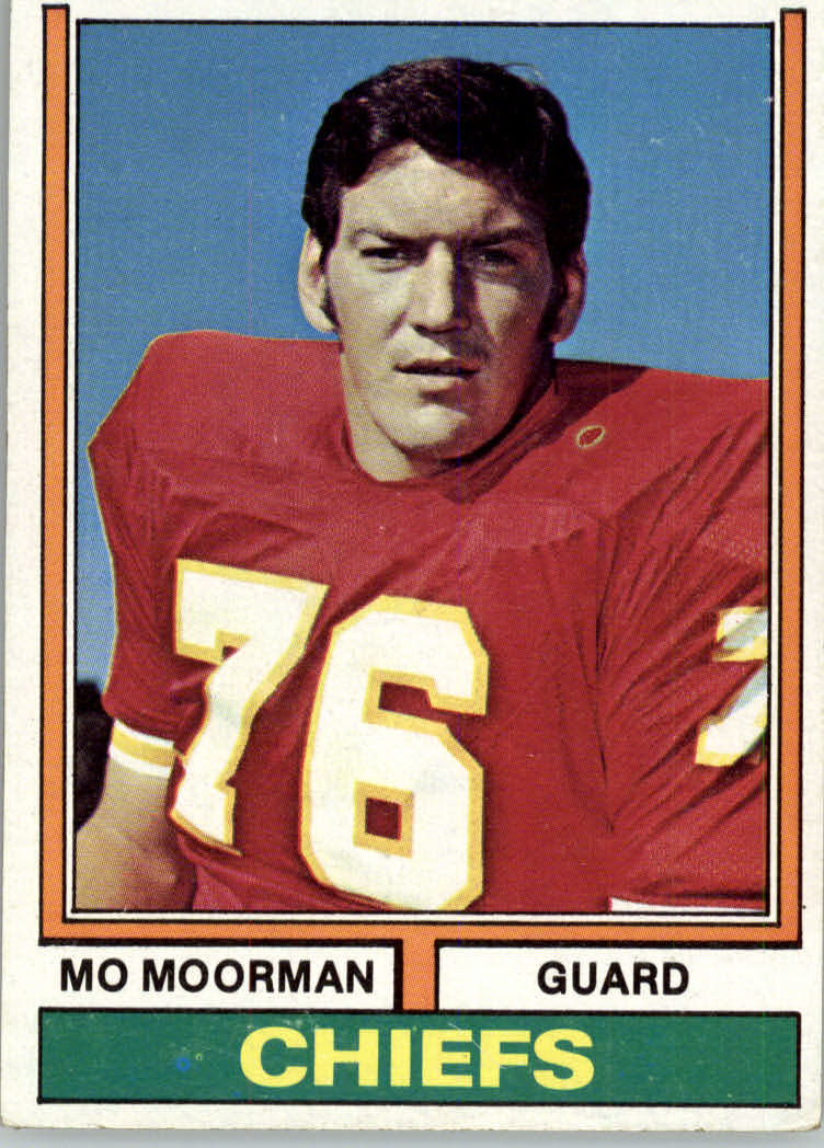 1974 Topps #407 Mo Moorman
