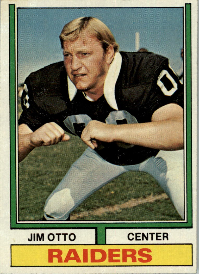 1974 Topps #409 Jim Otto