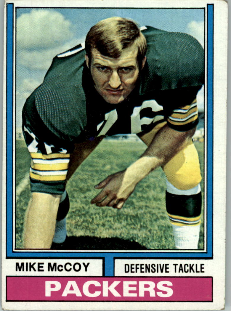 1974 Topps #425 Mike McCoy DT - VG