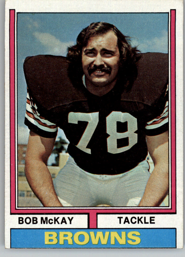 1974 Topps #427 Bob McKay RC