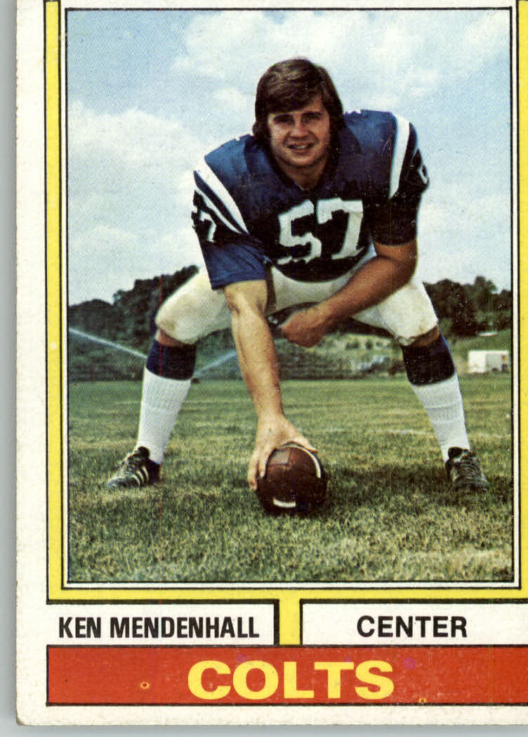 1974 Parker Brothers Football Card #4: Ken Bowman