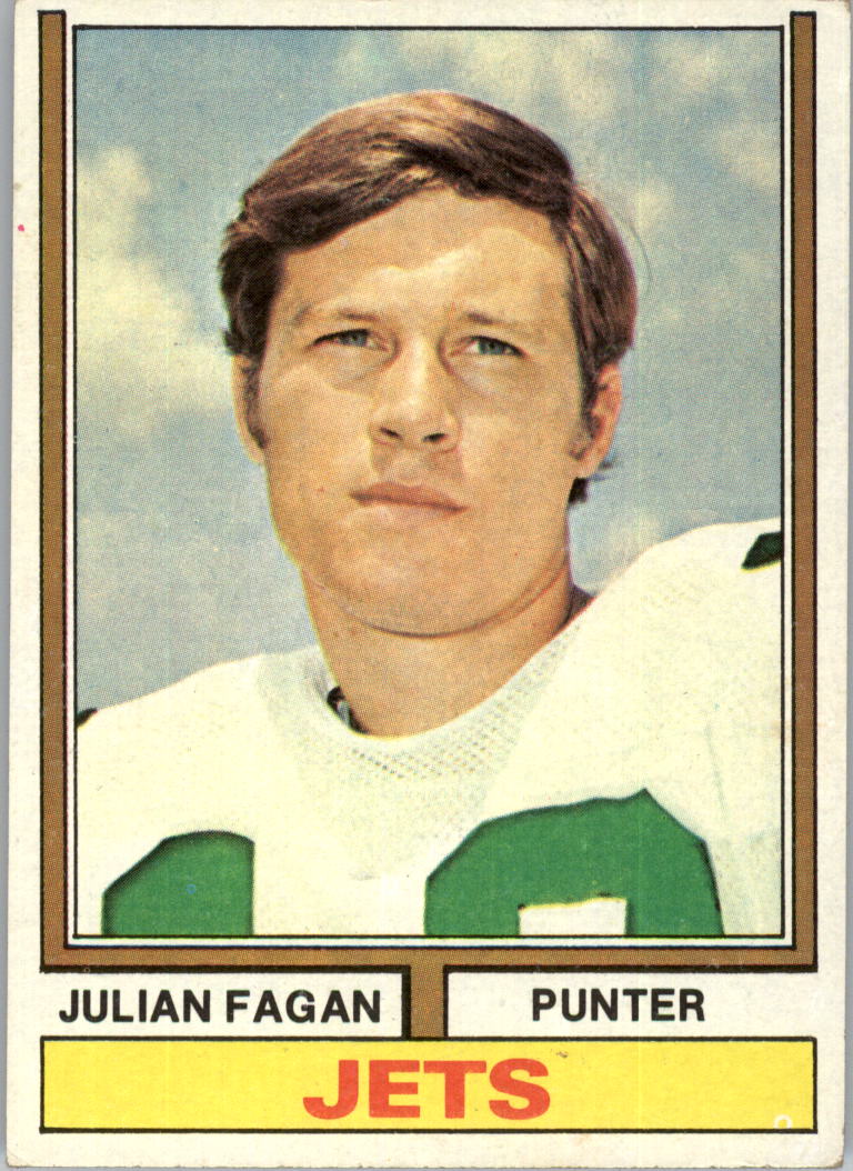 1974 Topps #436 Julian Fagan