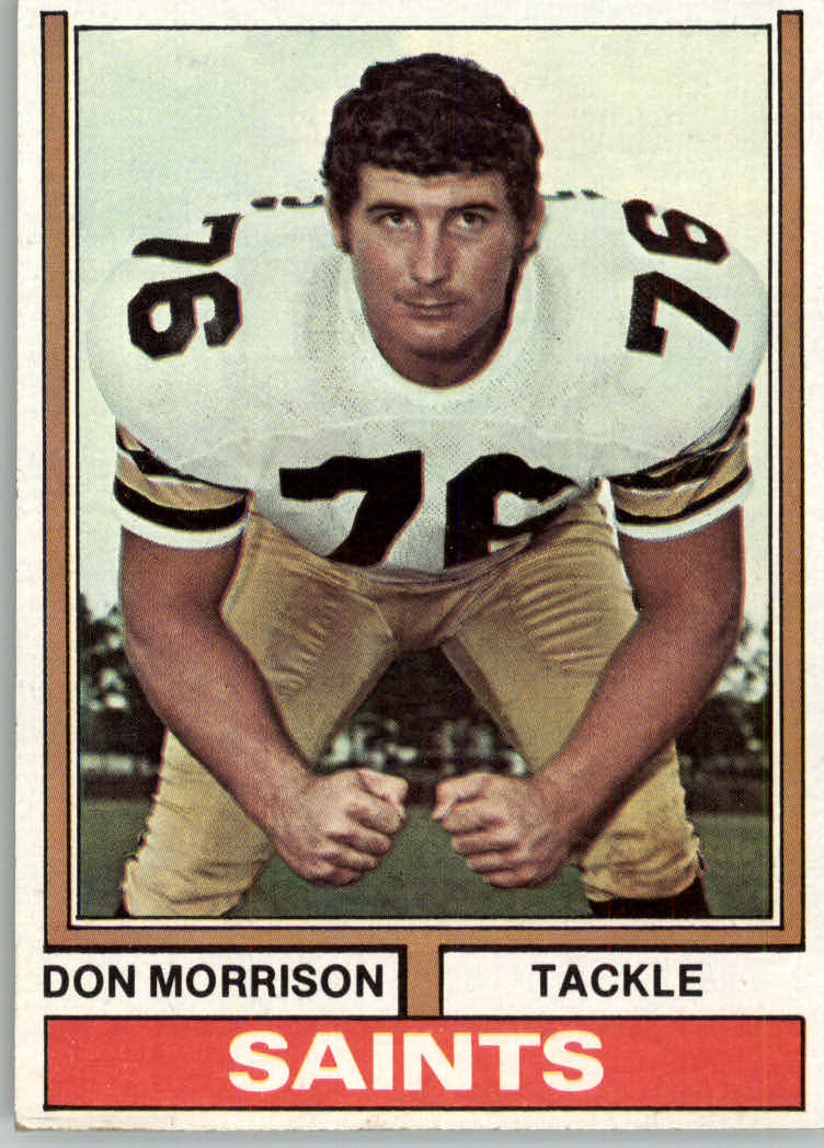 1974 Topps #476 Don Morrison