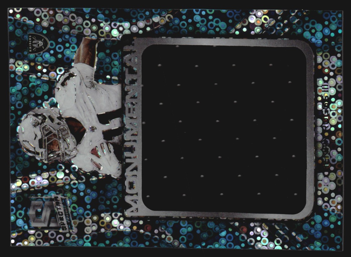 2020 Panini Spectra Monumental Memorabilia Neon Blue #18 Henry Ruggs III/60