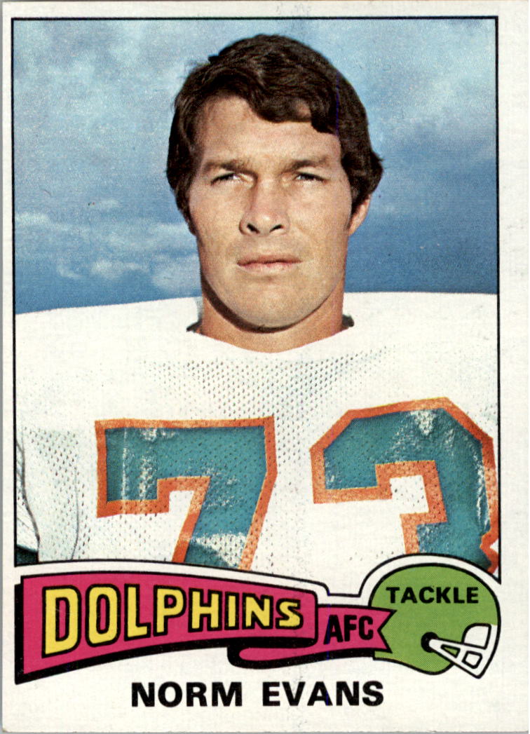 1975 Topps #234 Norm Evans