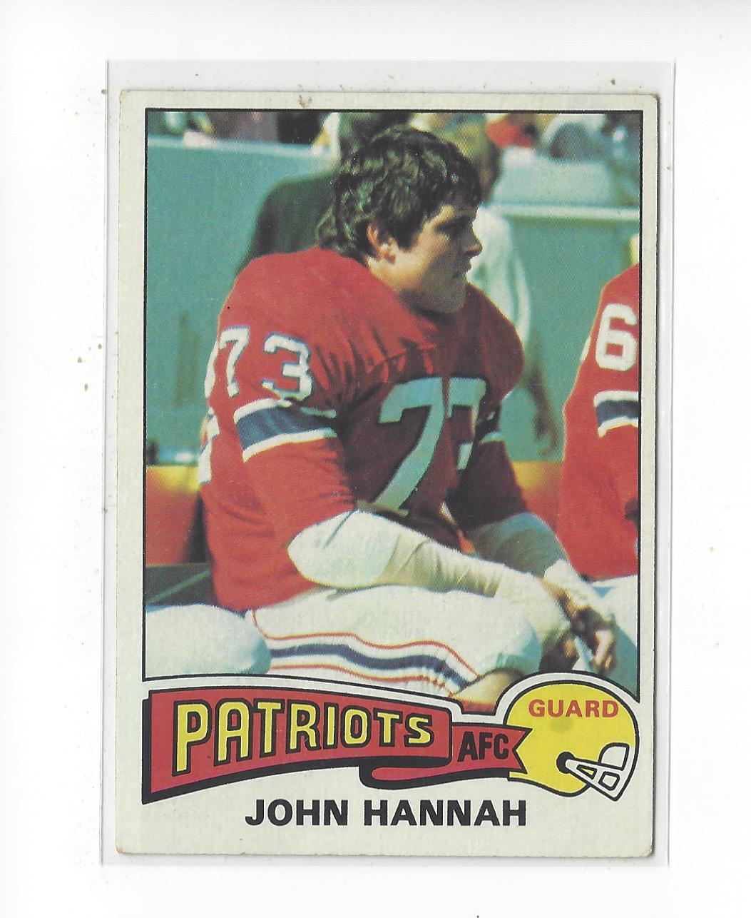 1975 Topps #318 John Hannah