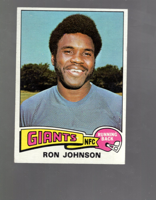 1975 Topps #395 Ron Johnson
