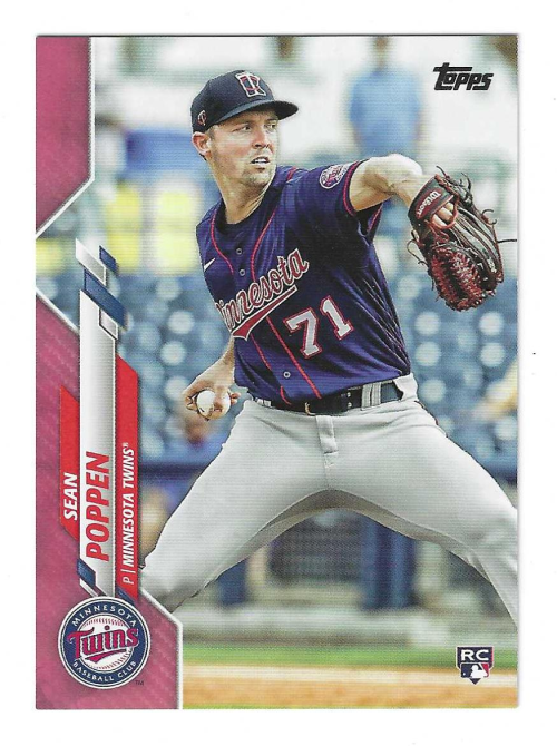 2020 Topps Update Mother's Day Pink #U79 Sean Poppen