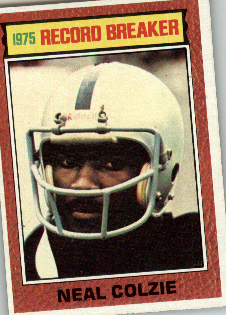1976 Topps #2 Neal Colzie RB/Punt Returns