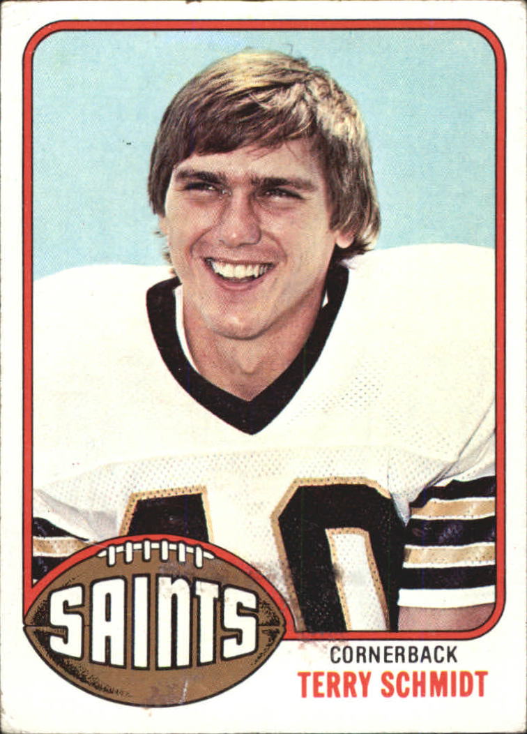 1976 Topps #247 Terry Schmidt RC - VG