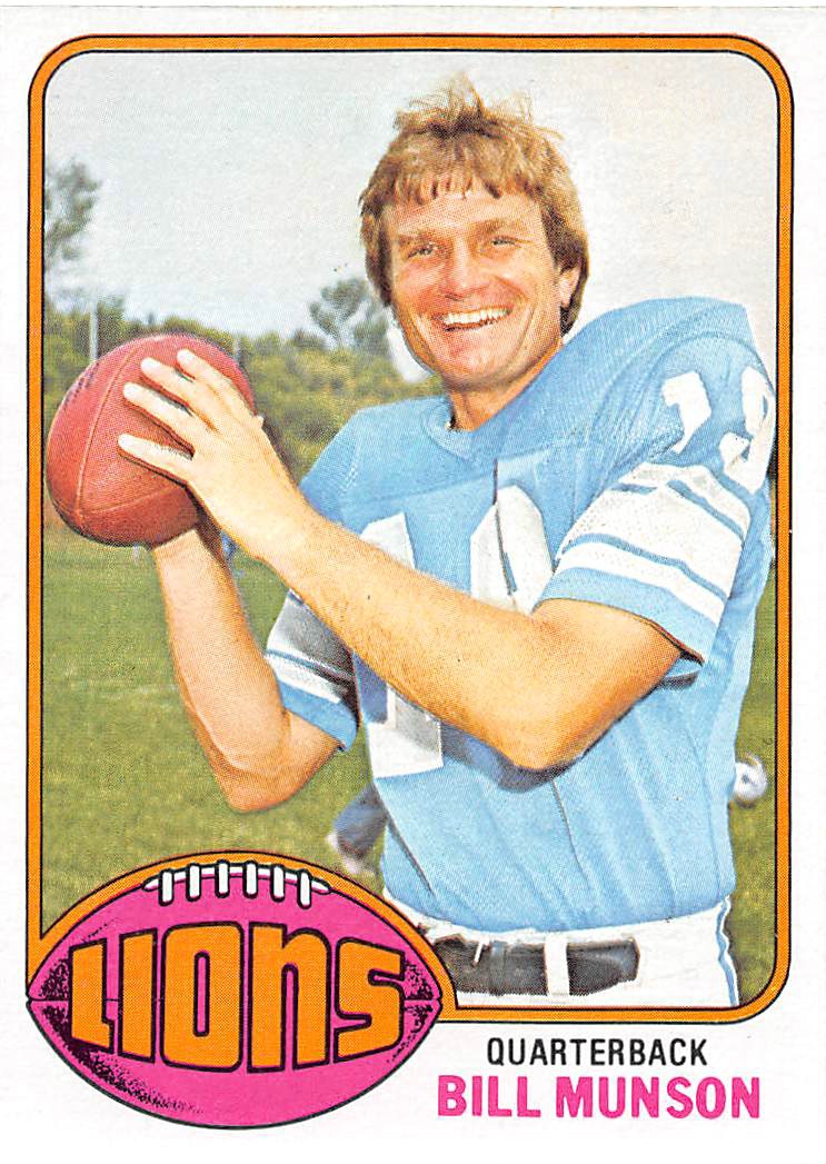1976 Topps #404 Bill Munson