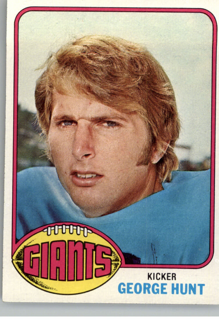 1976 Topps #487 George Hunt