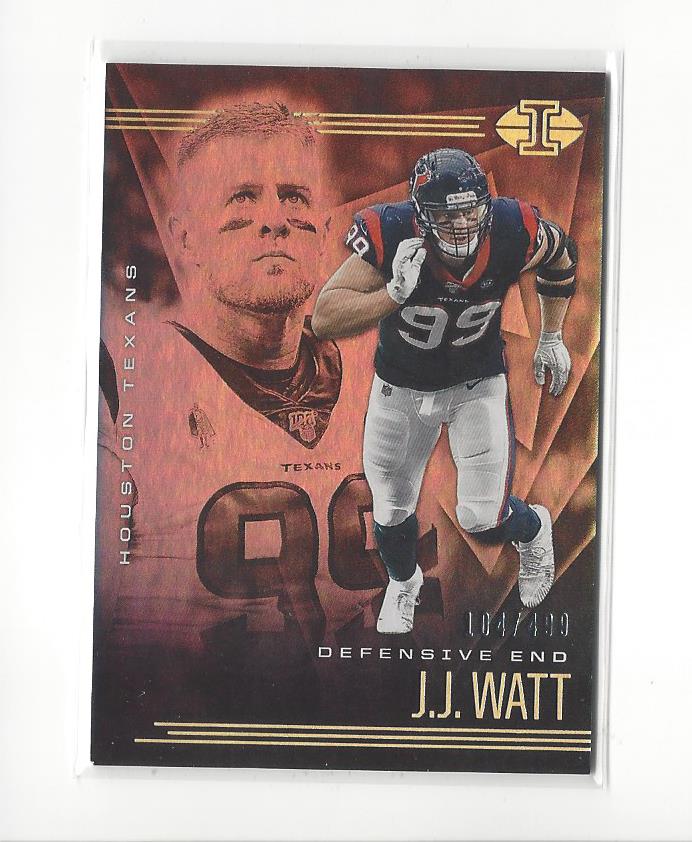2020 Panini Illusions Bronze #64 J.J. Watt