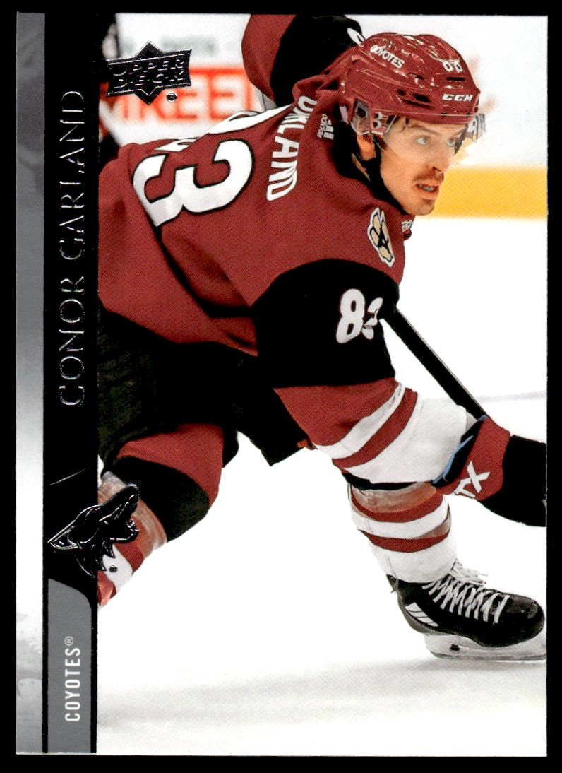 Conor Garland #9 2020-21 Upper Deck The Cup Hockey 2020-21 Upper Deck Update