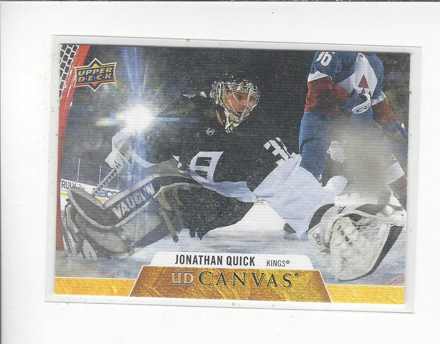2020-21 Upper Deck Canvas #C38 Jonathan Quick