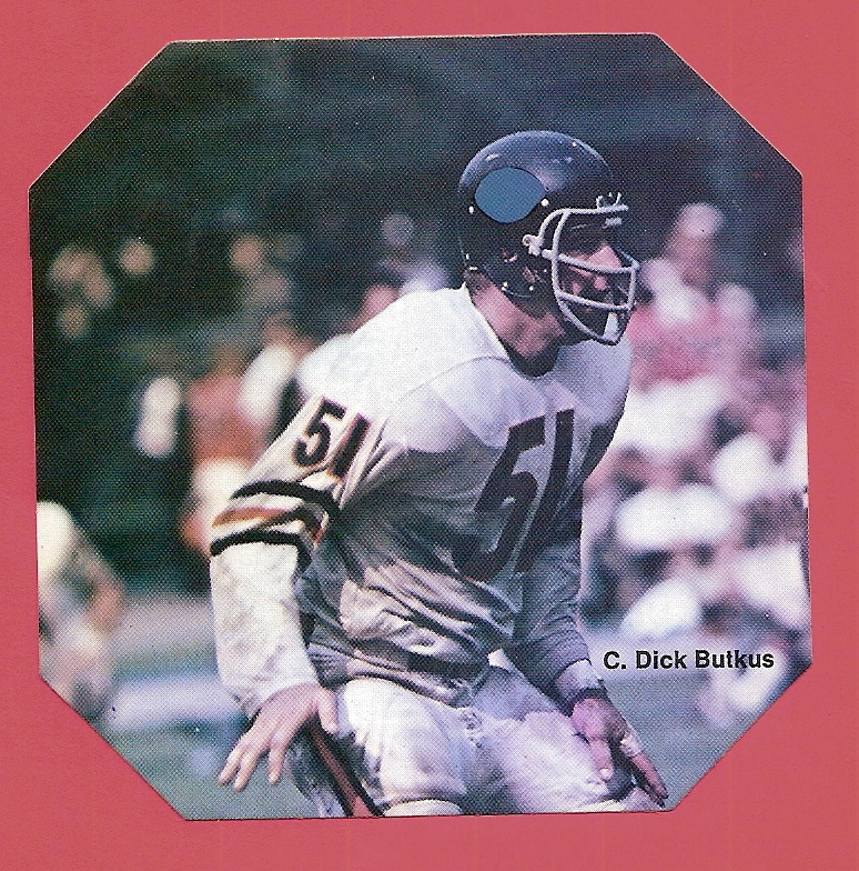 1976 Sportstix #C Dick Butkus/Chicago Bears