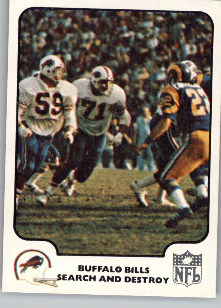 1977 Fleer Team Action #4 Buffalo Bills