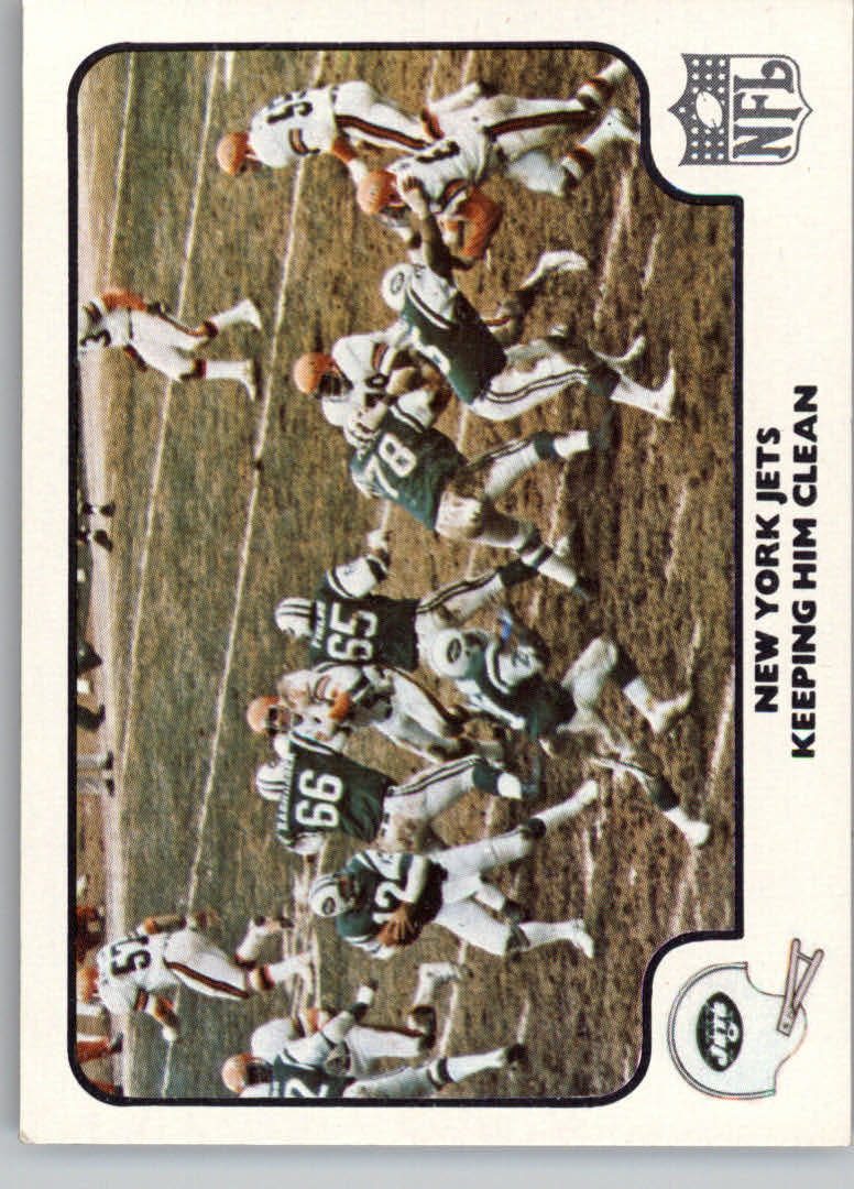 1977 Fleer Team Action #19 New York Jets