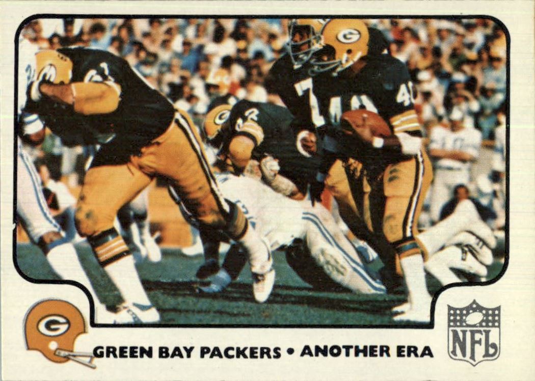 1977 Fleer Team Action #37 Green Bay Packers - EX