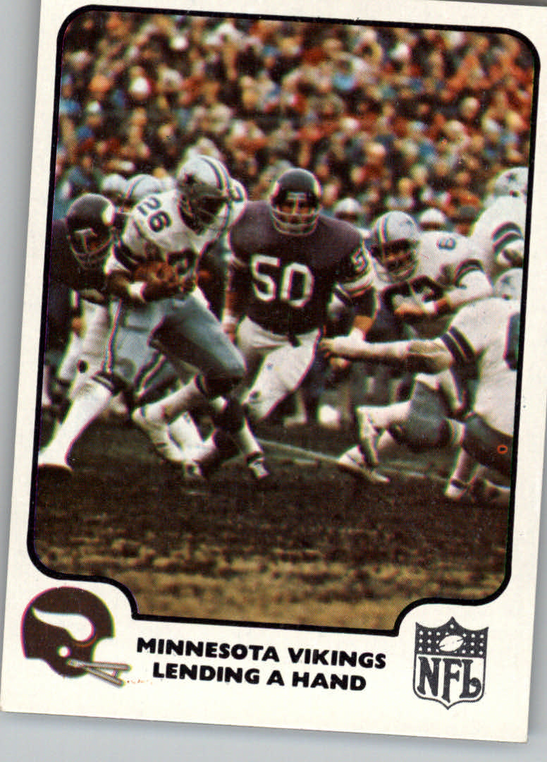 1977 Fleer Team Action #42 Minnesota Vikings