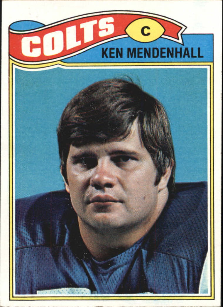 1977 Topps #13 Ken Mendenhall