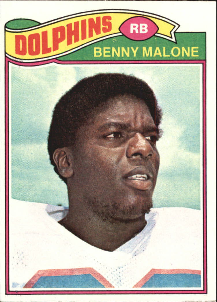 1977 Topps #316 Benny Malone RC