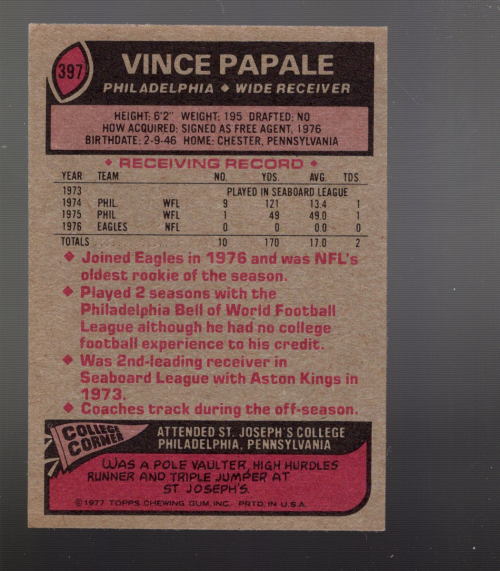 B5055- 1977 Topps FB #s 296-400 APPROXIMATE GRADE -You Pick- 15+ FREE US SHIP