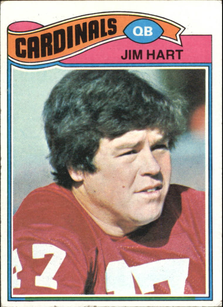 1977 Topps Football Card 485 Jim Hart EX eBay