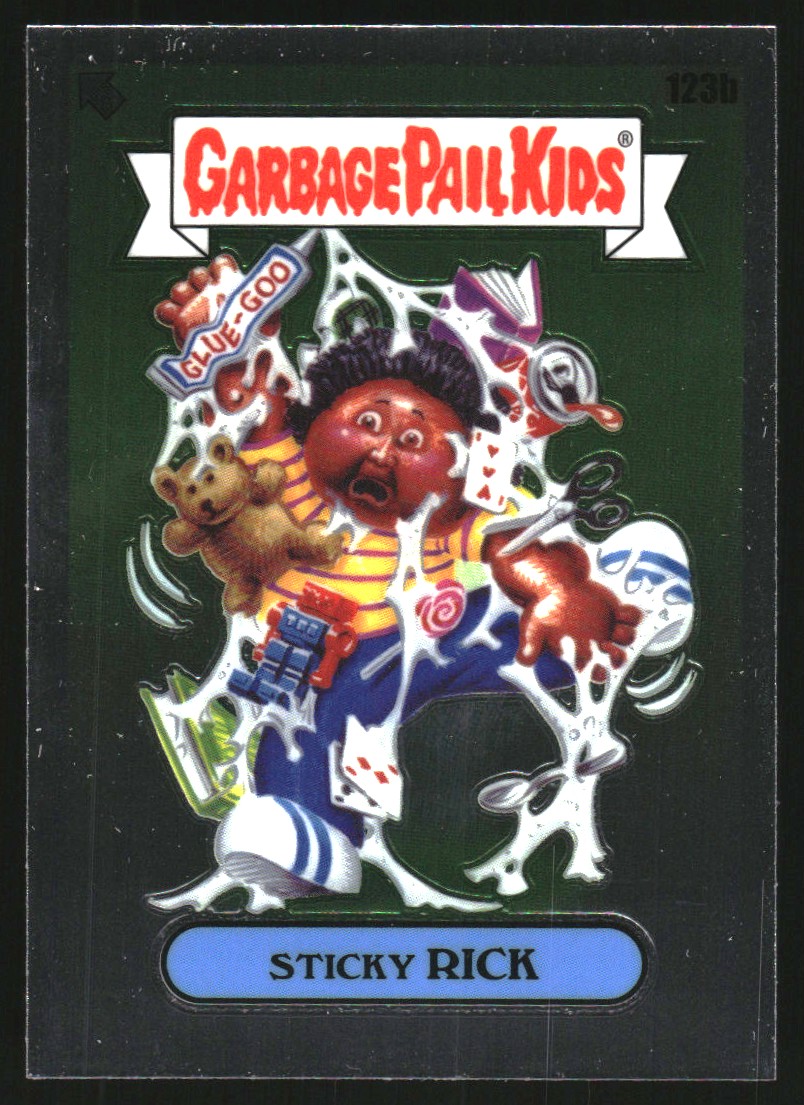 2020 Topps Chrome Garbage Pail Kids Series 3 #123b Sticky Rick