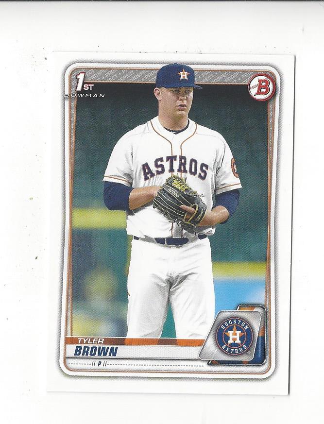 2020 Bowman Draft #BD21 Tyler Brown
