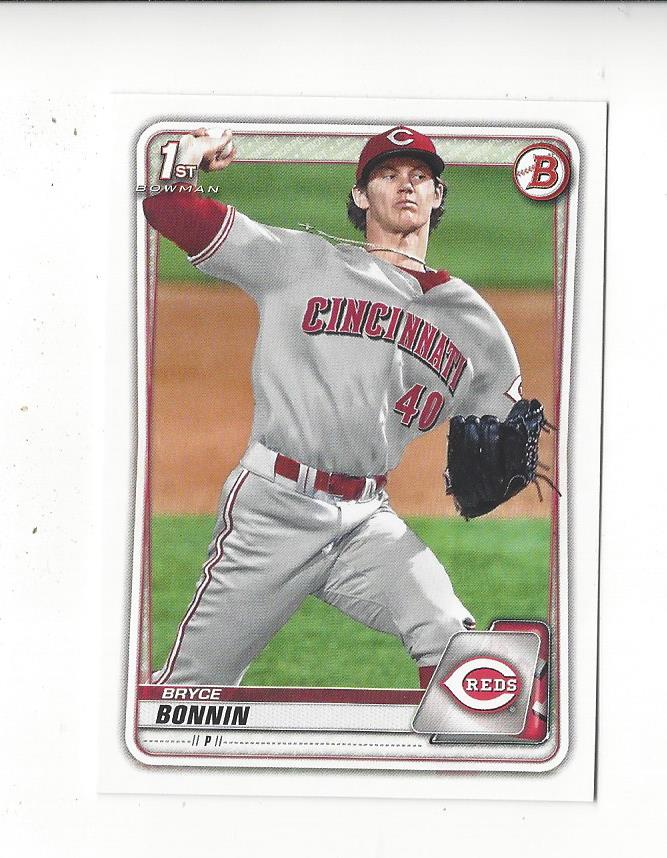 2020 Bowman Draft #BD74 Bryce Bonnin