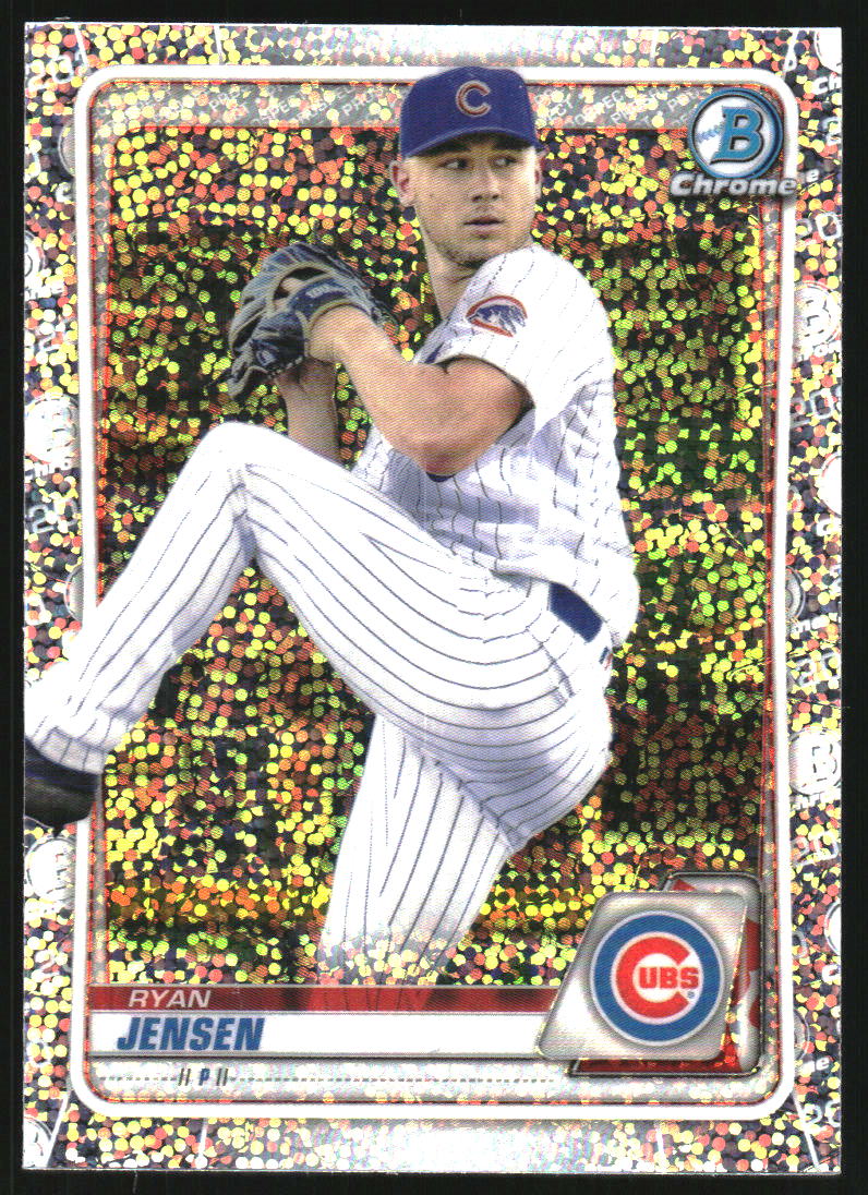 2020 Bowman Chrome Draft Sparkle Refractors #BD9 Ryan Jensen