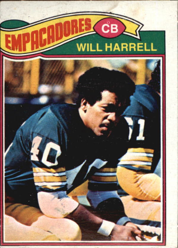 1977 Topps Mexican #237 Will Harrell SP
