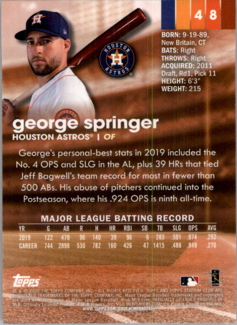2020 Stadium Club Chrome Baseball Card Pick 1-250 - Picture 79 of 387