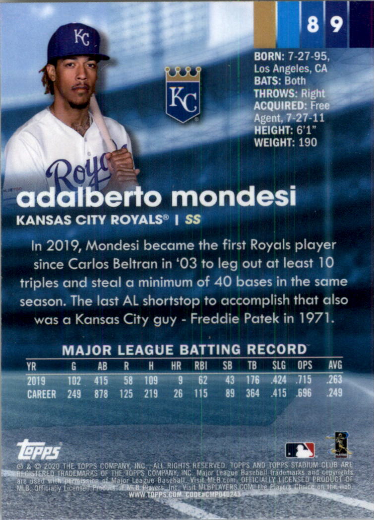 2020 Stadium Club Chrome Baseball Card Pick 1-250 - Picture 143 of 387