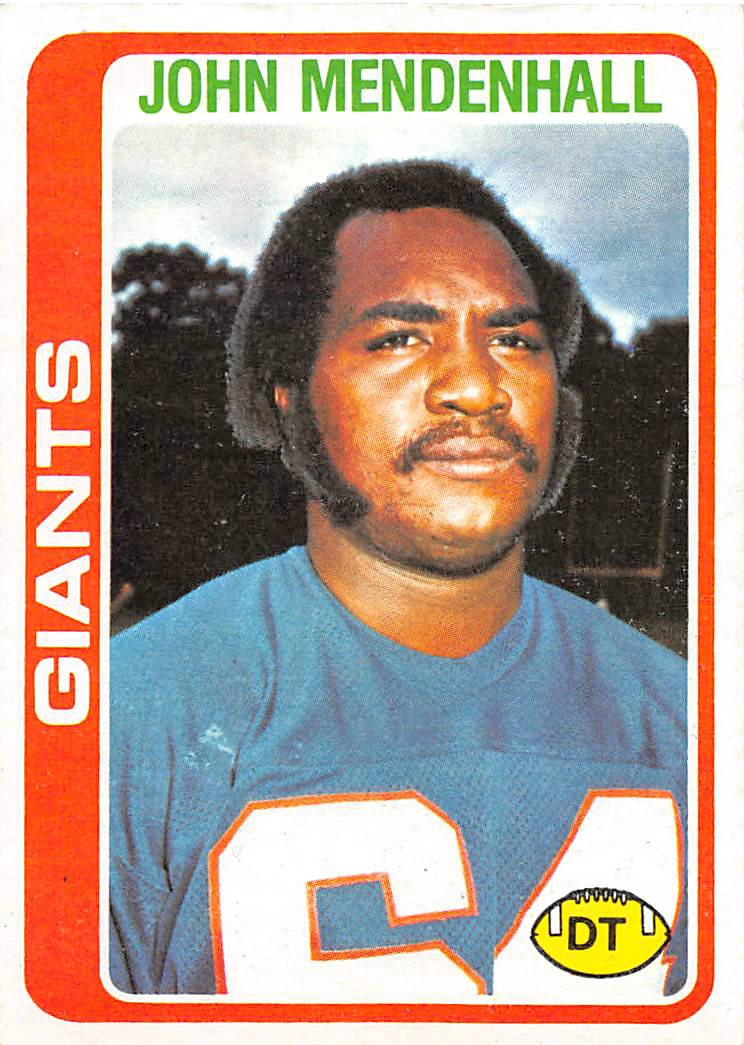 1978 Topps #75 John Mendenhall