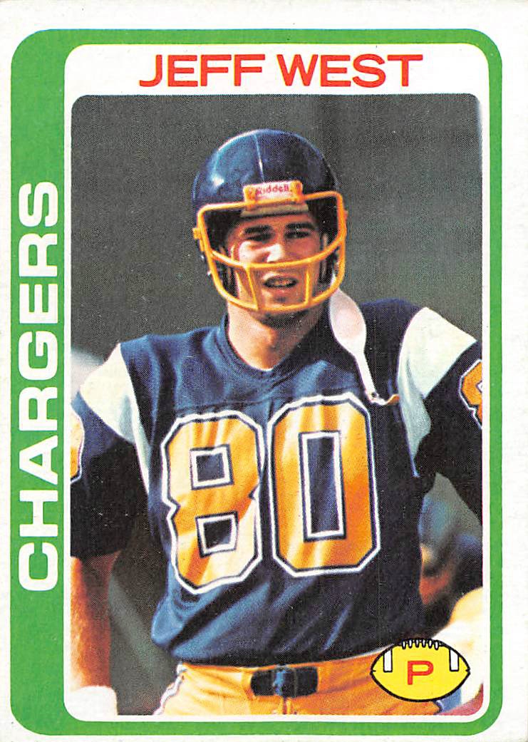 1978 Topps #88 Jeff West