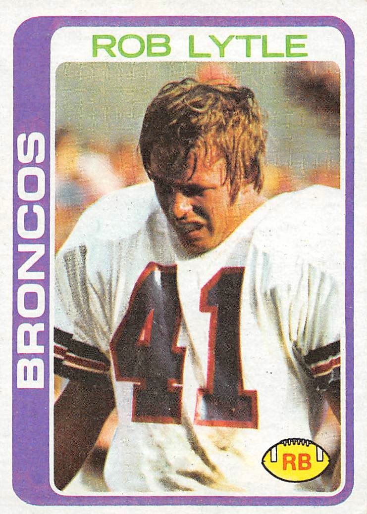 1978 Topps #144 Rob Lytle RC