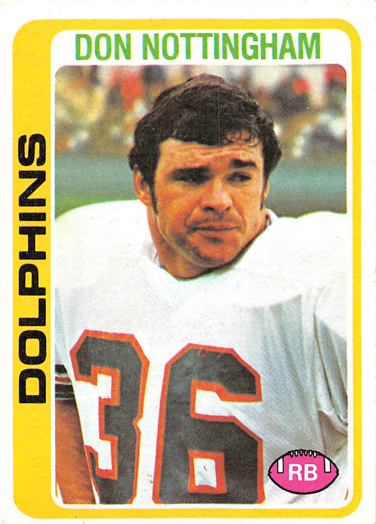1978 Topps #162 Don Nottingham