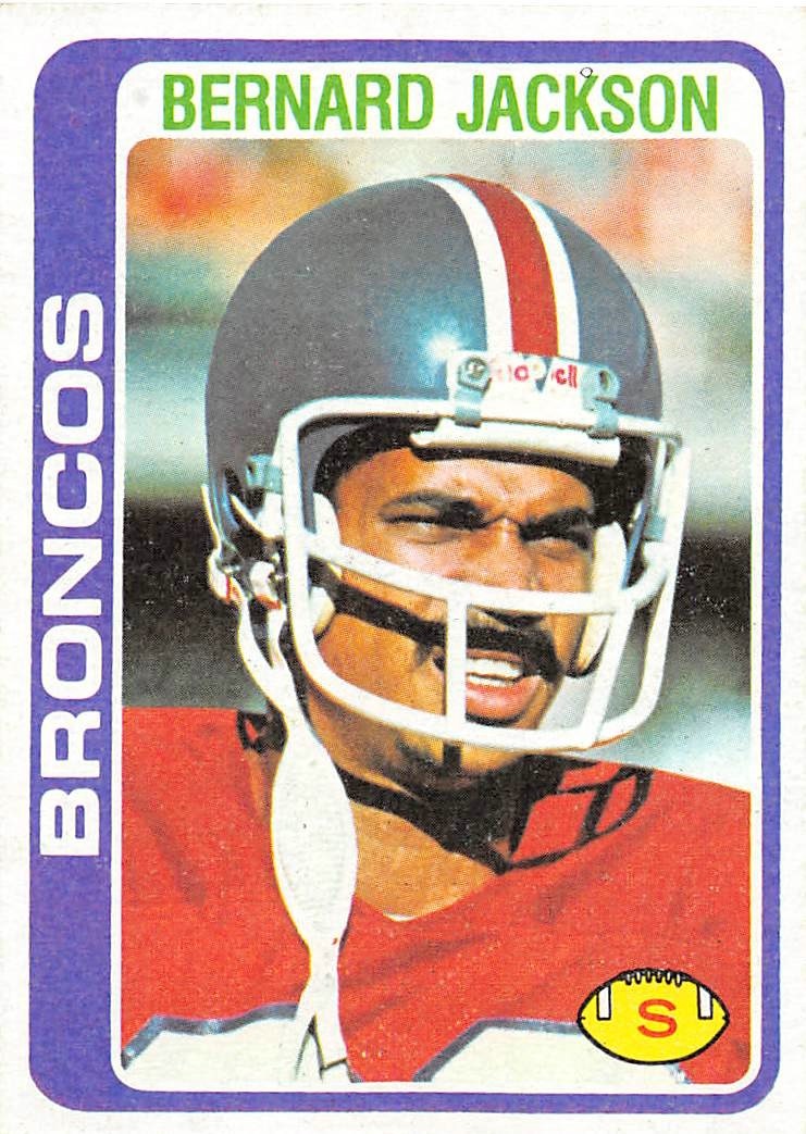 1978 Topps #363 Bernard Jackson